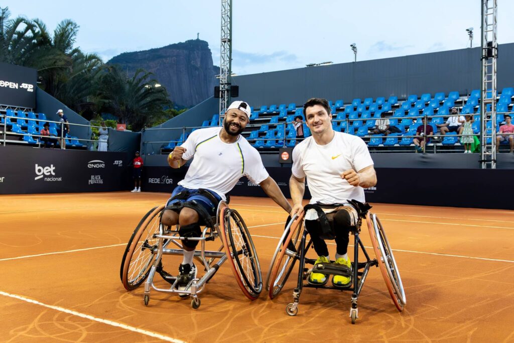 Dupla sul-americana vence o Wheelchair Tennis Elite