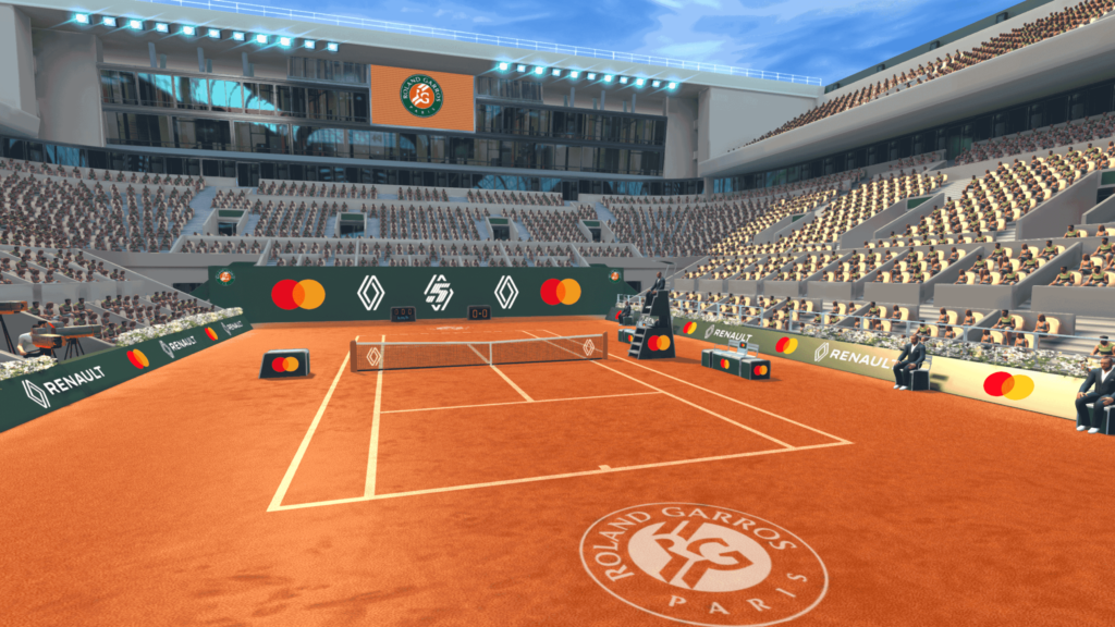 A quadra “virtual” de Paris está de volta para o Roland-Garros eSeries by Renault 2025