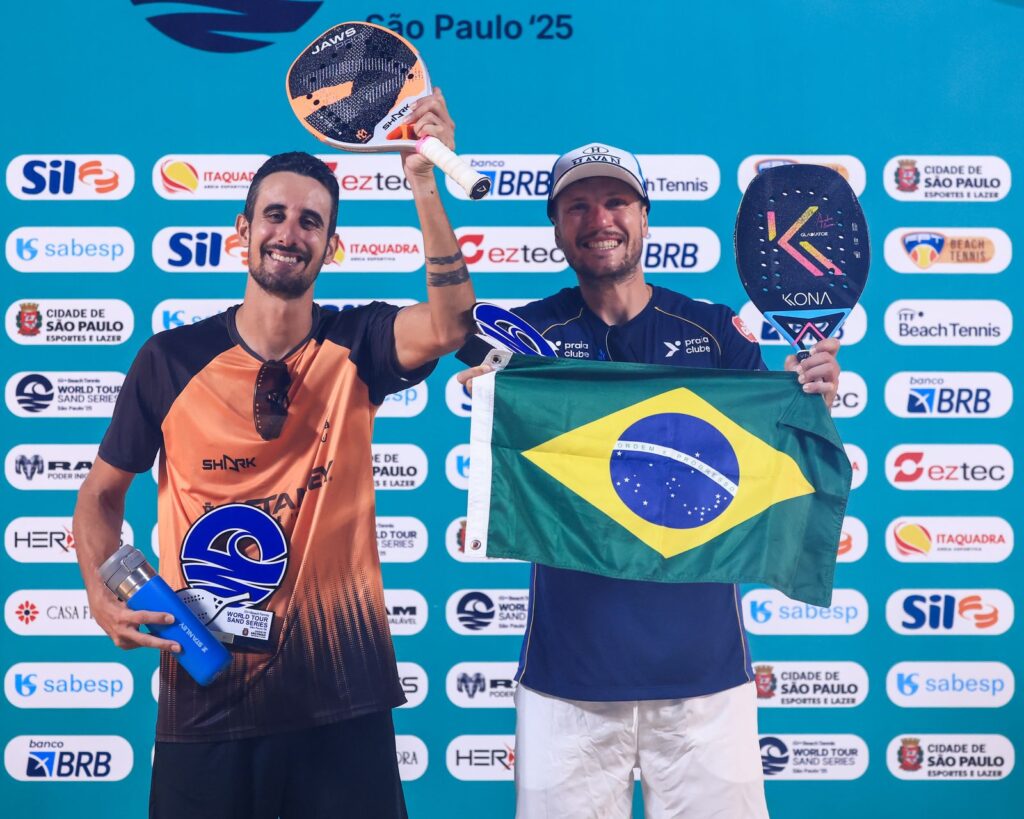 André Baran é campeão do Sand Series São Paulo e reassume liderança do ranking mundial