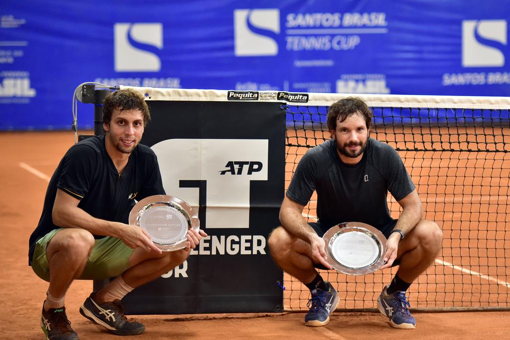 Boscardin e Villanueva são campeões de duplas em Santos