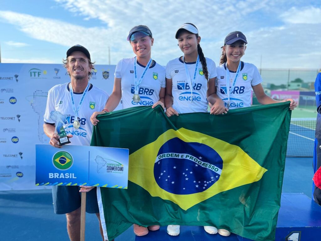 Time Brasil BRB faz pódio no Sul-Americano de 14 anos e garante vaga no Mundial