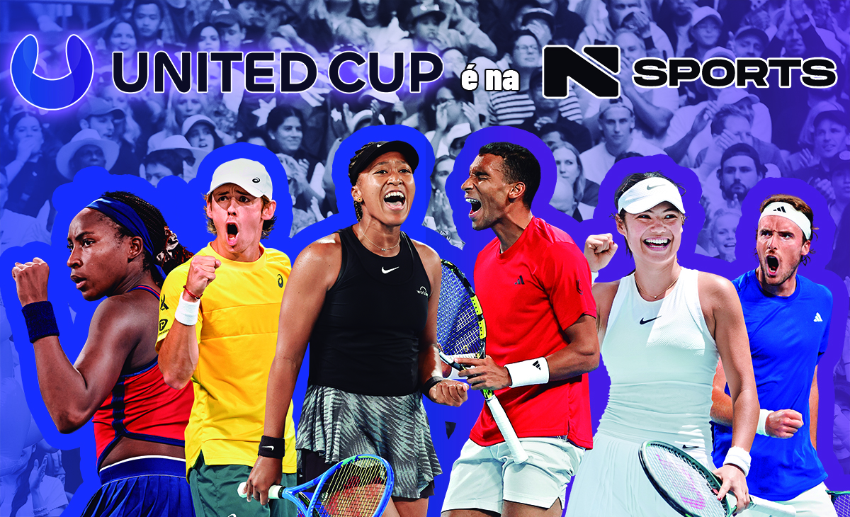 Estrelas do tênis mundial brilham na United Cup 2026 com transmissão exclusiva da N Sports