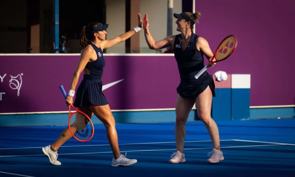 Luisa Stefani e Dabrowski seguem para Dubai após semi em Doha