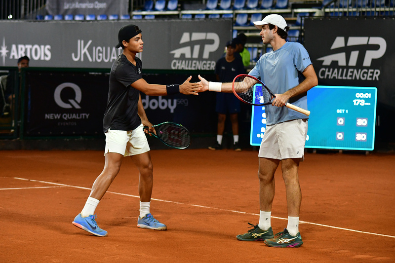 Guto Miguel e Gustavo Heide jogam por vaga na final de duplas do LA Open em São Paulo
