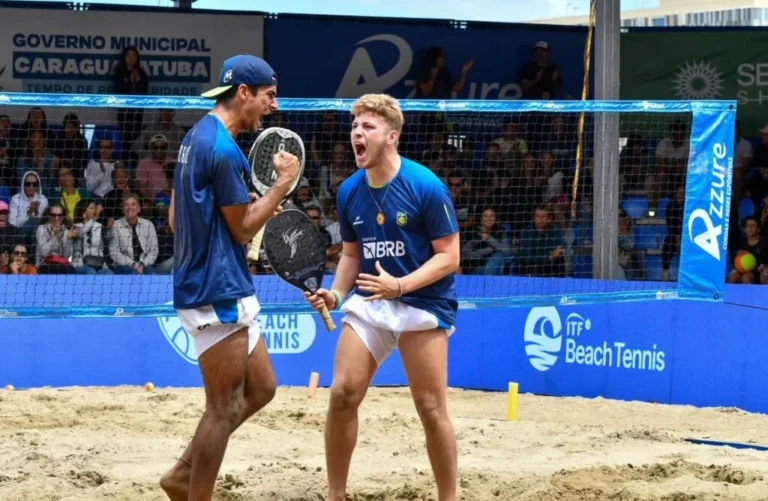 Paranaense Giovanni Cariani alcança top 3 do mundo no Beach Tennis