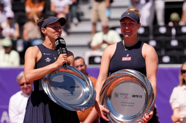 Luisa Stefani é bicampeã no WTA de Estrasburgo, levanta seu 15º título na carreira e segue para Roland Garros