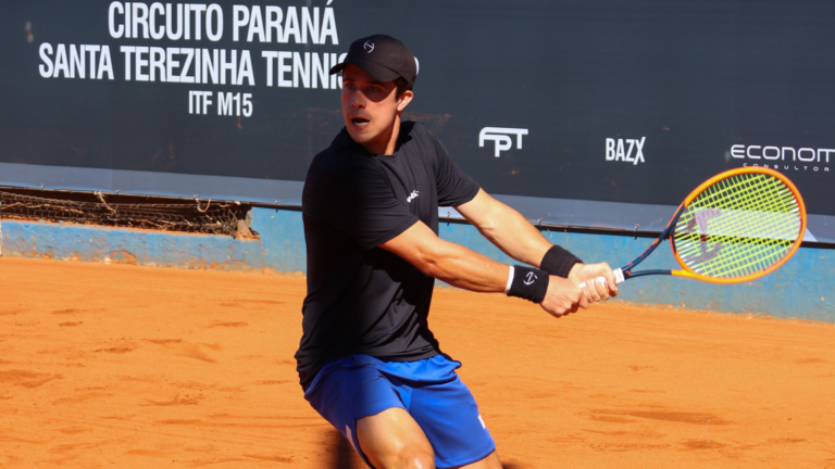 Cabeças de chave estreiam com vitória e brasileiros dominam a primeira rodada do ITF M15 de Maringá